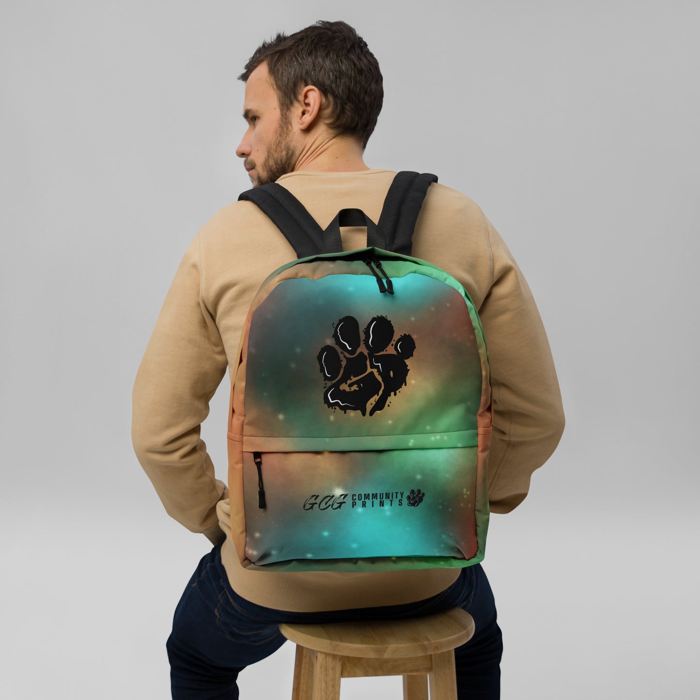 Galaxy Fur Backpack