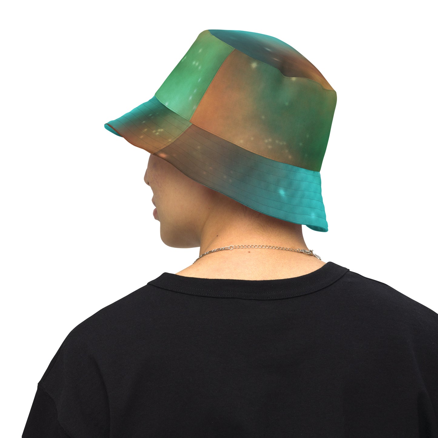 Galaxy Fur Reversible Bucket Hat