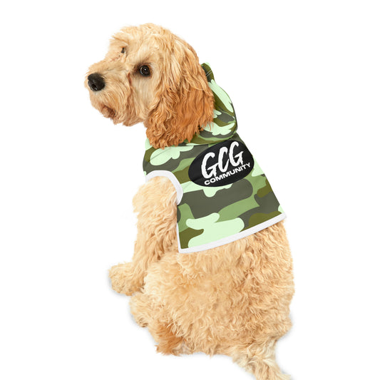 Camo Fur Pet Hoodie