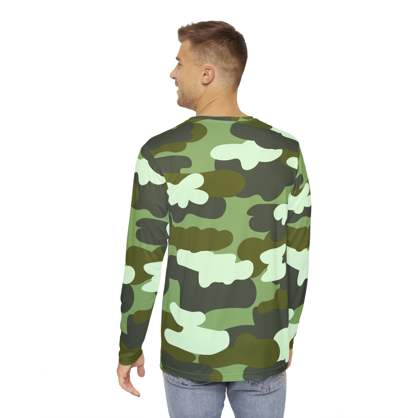 Camo Fur Long Sleeve Shirt