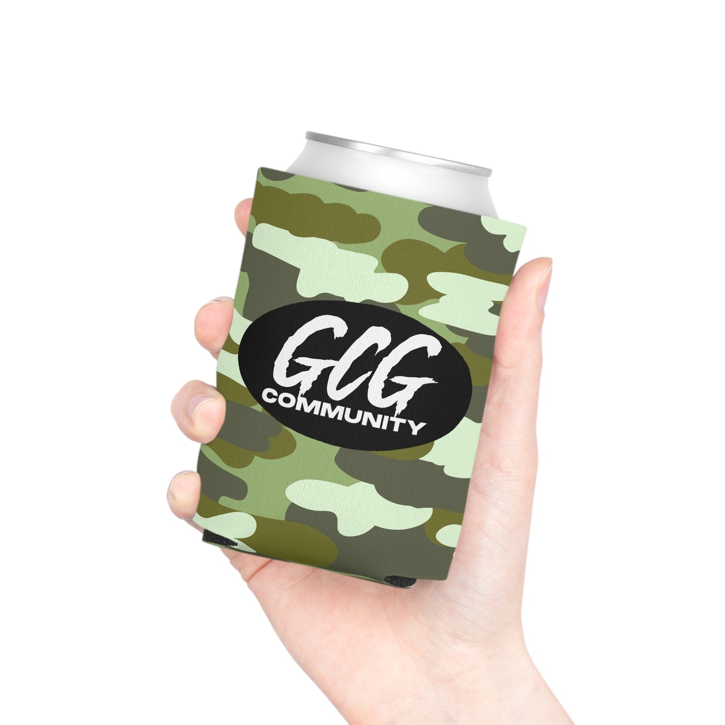 Camo Fur Coozie