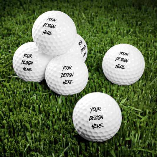 Customizable Golf Balls