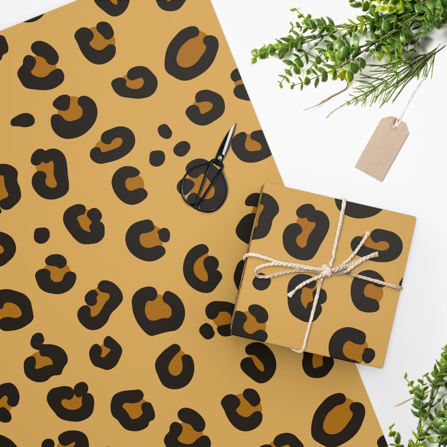 Leopard Fur Wrapping Paper