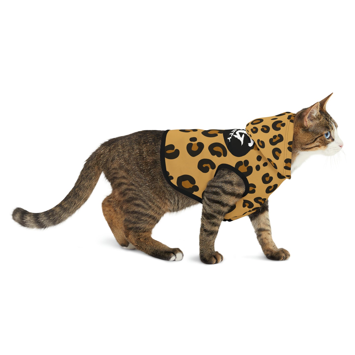 Leopard Fur Pet Hoodie