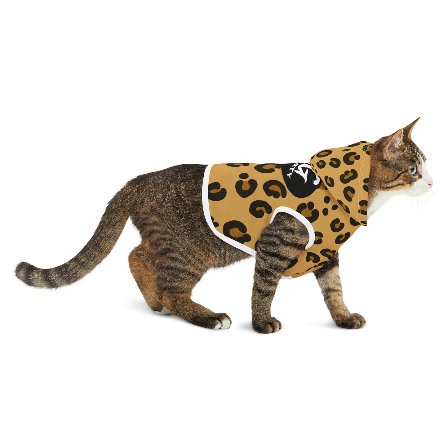 Leopard Fur Pet Hoodie