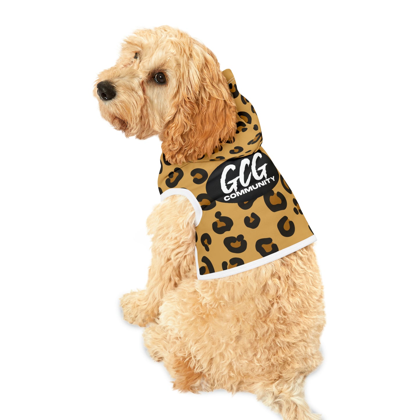 Leopard Fur Pet Hoodie