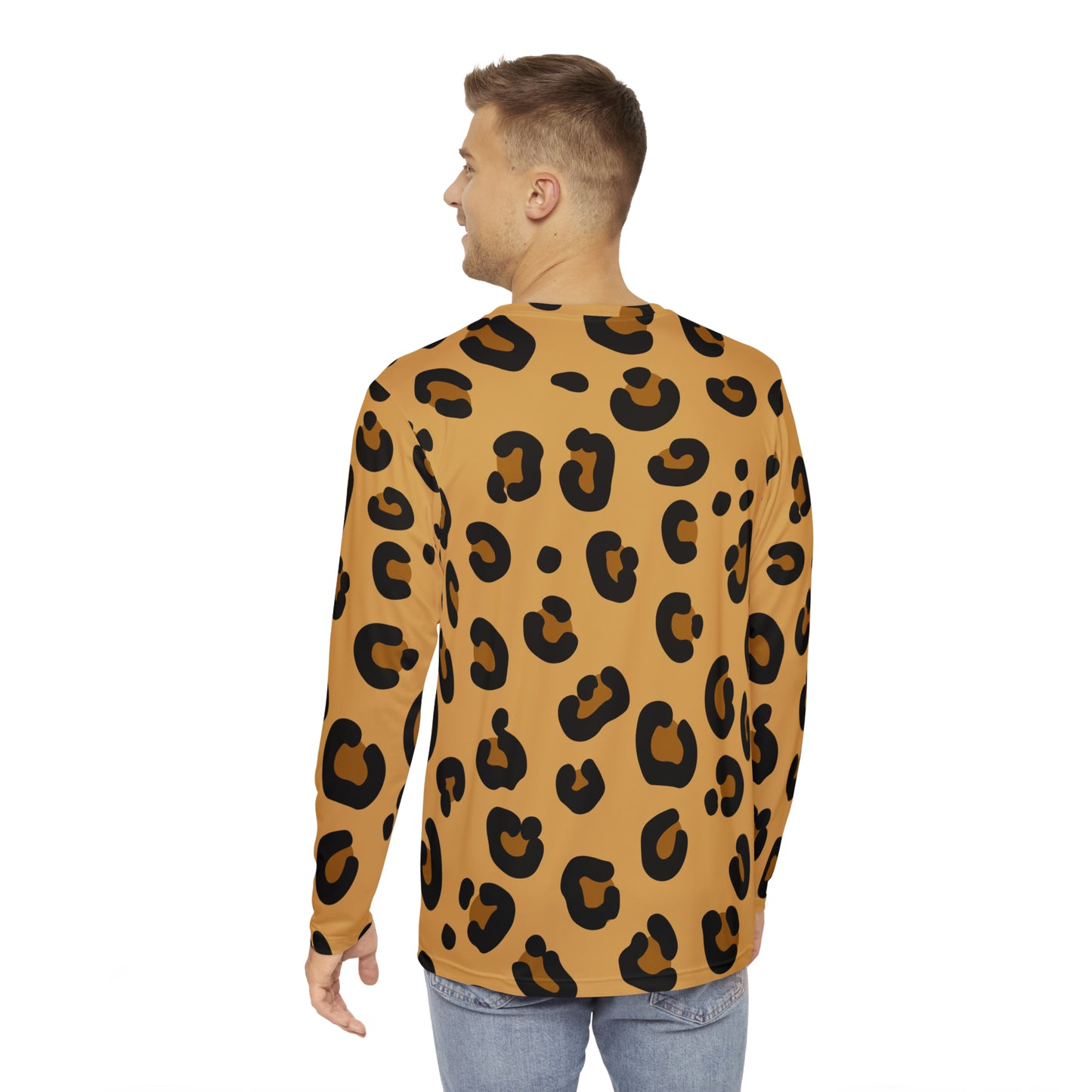 Leopard Fur Long Sleeve Shirt