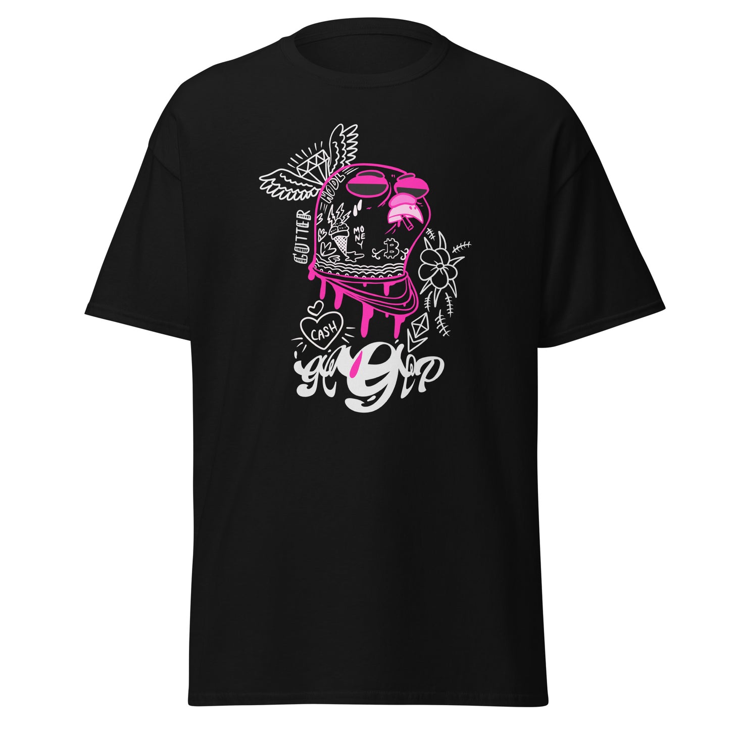 Pink Drip Piji T-Shirt
