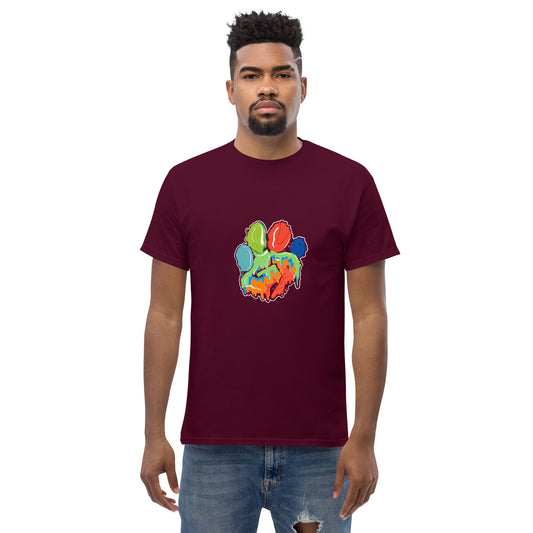 Heat Wave Paw Print T-Shirt