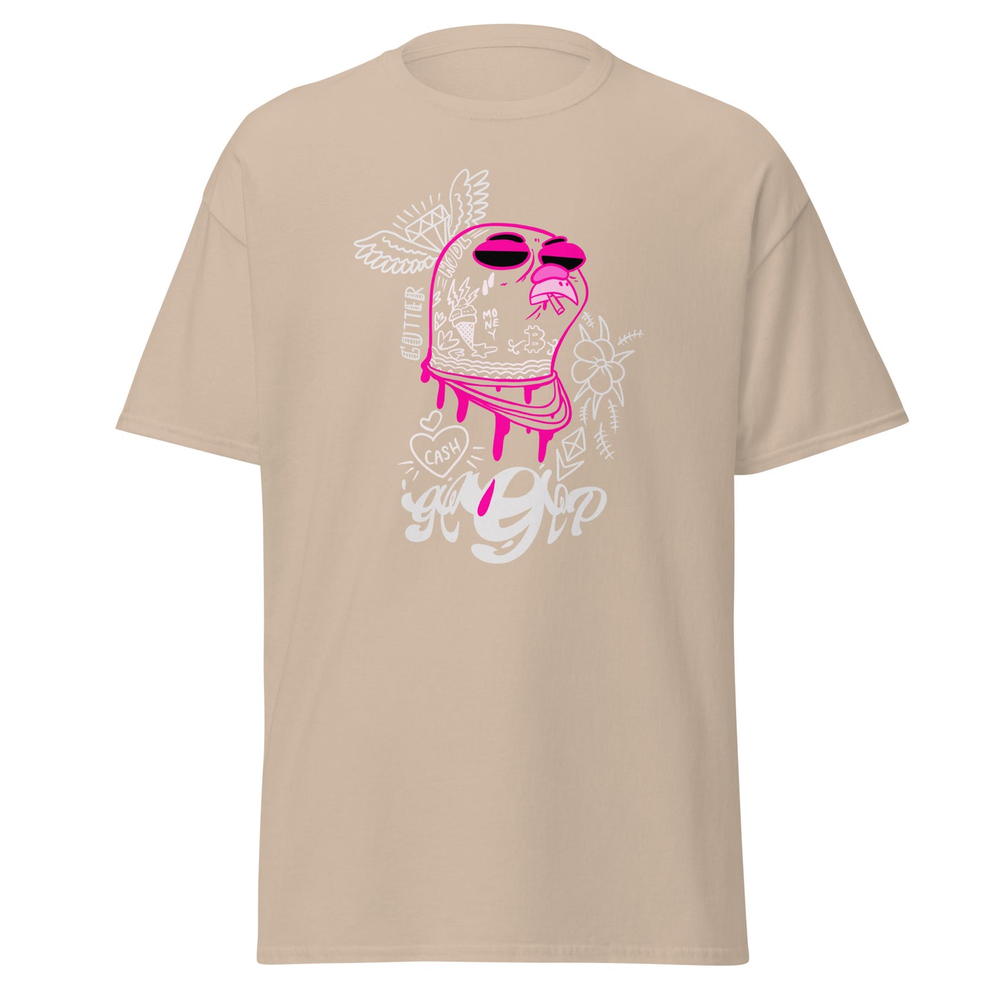 Pink Drip Piji T-Shirt