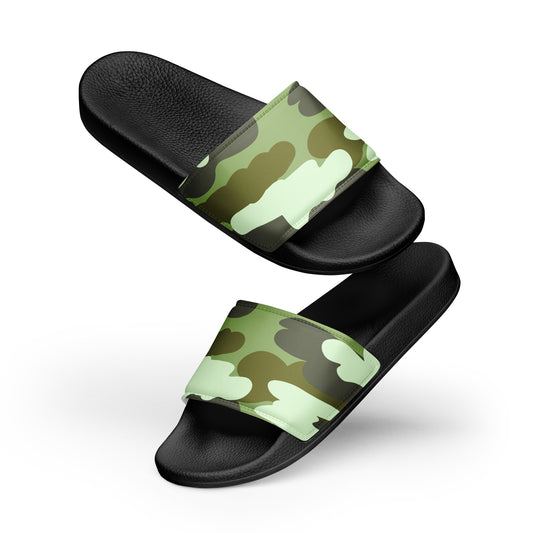 Camo Fur Men’s Slides