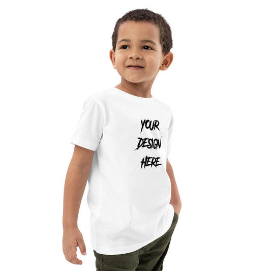 Customizable Organic Cotton Kids T-Shirt-Front Print