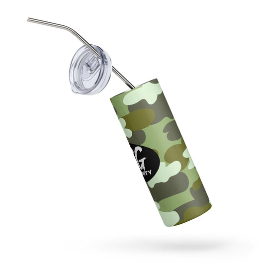 Camo Fur Stainless Steel Tumbler