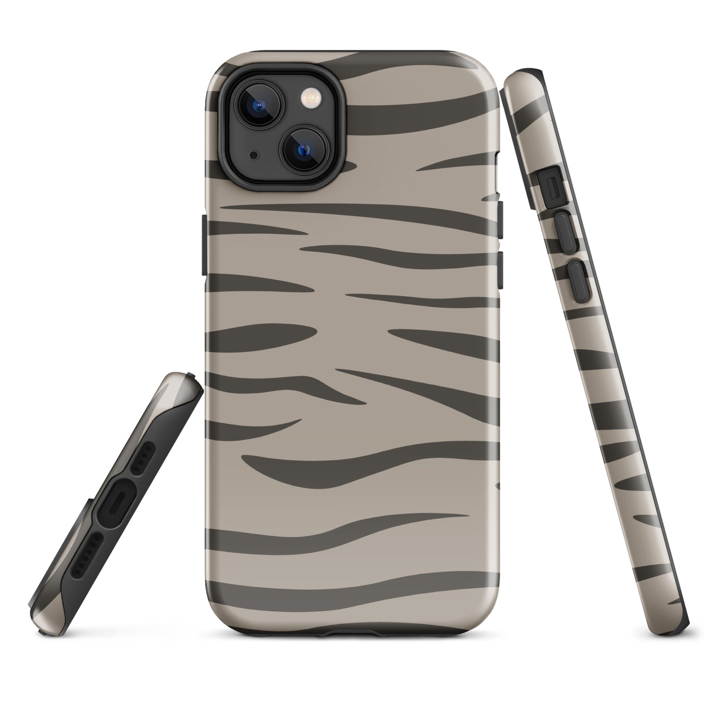 Grey Tabby Fur Tough Case for iPhone®