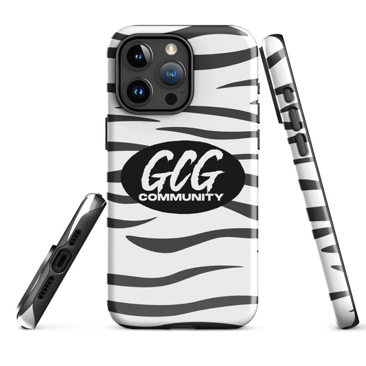 White Tiger Fur Tough Case for iPhone®