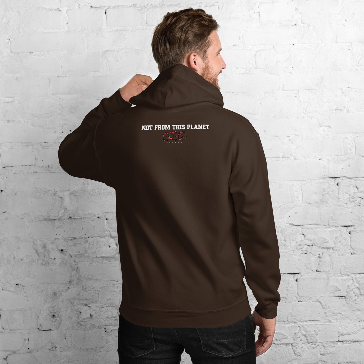 Heat Wave Paw Print Hoodie